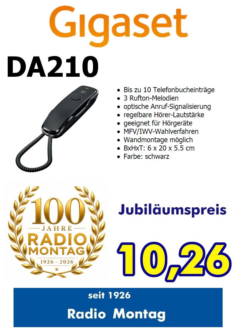 gigaset da 210 jubi